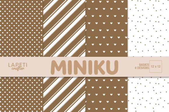 Download Neutral Scrapbook Digital Paper Pack - Scrapbook Collection