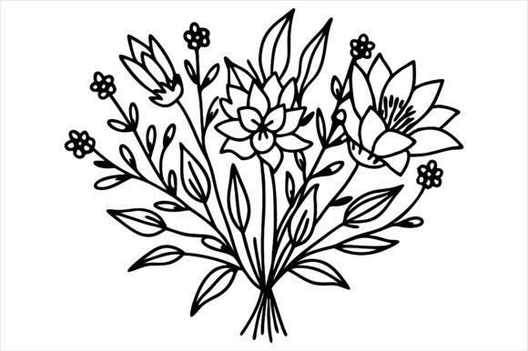 Download Minimal Flowers and Leaves Art - Minimal flowers Collection