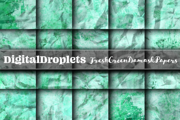 Download Fresh Green Damask Paper | Collection - Premium Resources